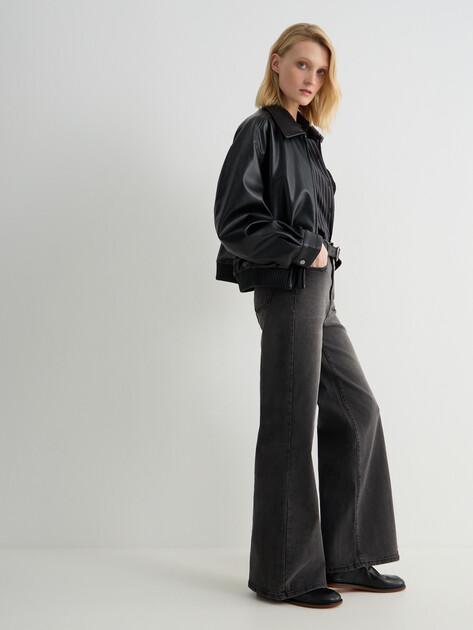 MAISON DAVID Wide-leg jeans (cotton/polyester)