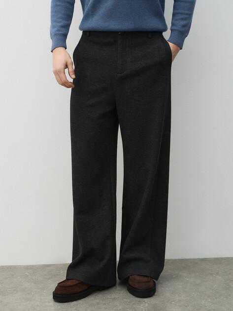 MAISON DAVID Trousers (polyester/viscose)
