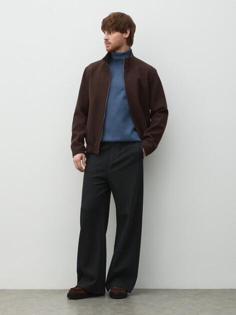 MAISON DAVID Trousers (polyester/viscose)
