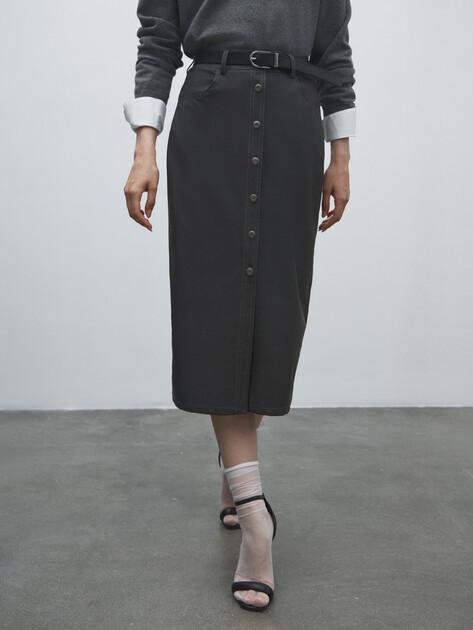 MAISON DAVID Midi (faux leather)