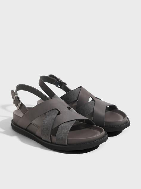 TENDANCE Sandals (genuine suede/genuine leather)