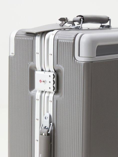 MAISON DAVID Suitcase (polycarbonate/aluminum), 57 l