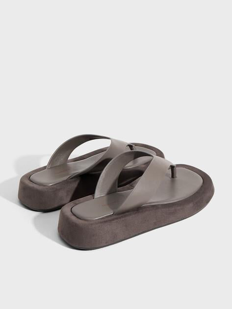 TENDANCE Flip-flops (genuine leather)