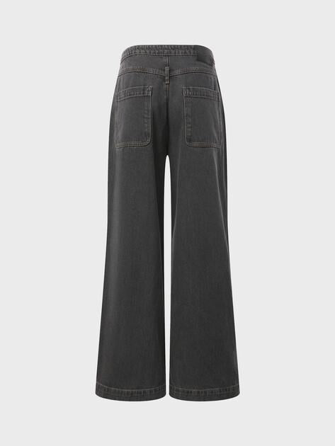 MAISON DAVID Wide-leg jeans (cotton)