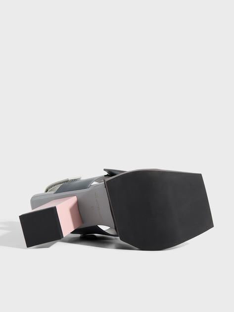UNITED NUDE Construct Hi Sandals (genuine leather)
