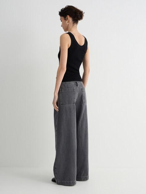 MAISON DAVID Wide-leg jeans (cotton)