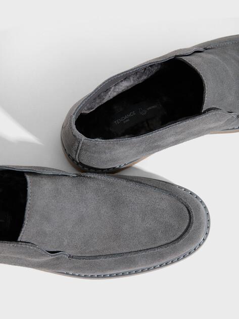 TENDANCE Ψηλά loafers (φυσικό σουέτ)