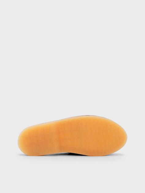 MAISON DAVID Mules (natural suede/natural rubber sole)