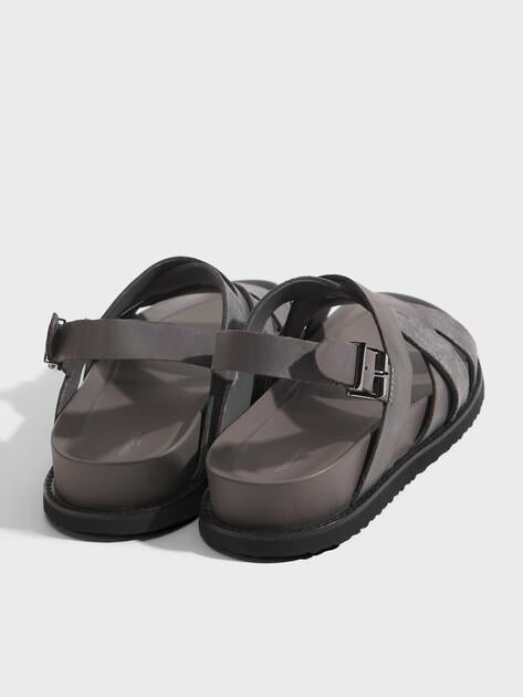 TENDANCE Sandals (genuine suede/genuine leather)