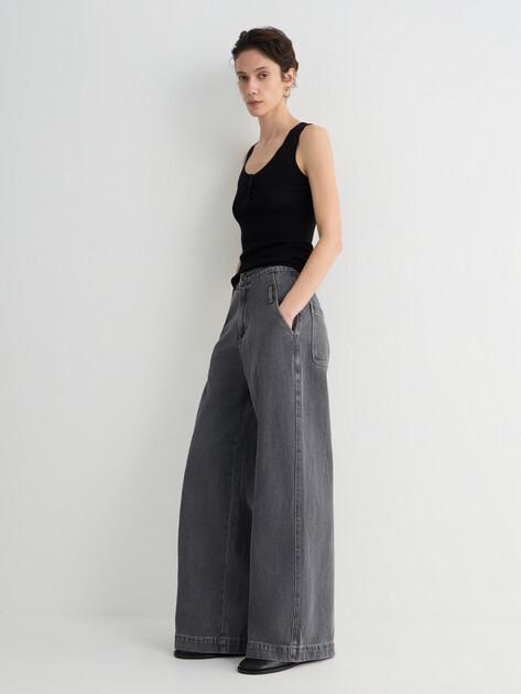 MAISON DAVID Wide-leg jeans (cotton)