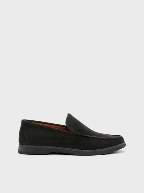 TENDANCE Loafers (genuine suede/genuine leather)
