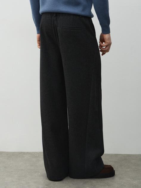 MAISON DAVID Trousers (polyester/viscose)