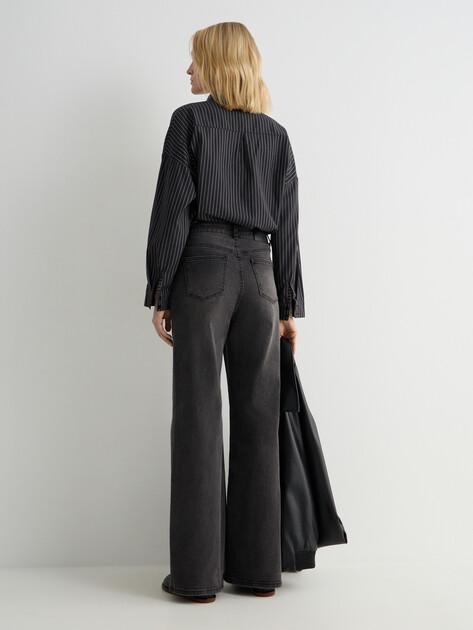 MAISON DAVID Wide-leg jeans (cotton/polyester)