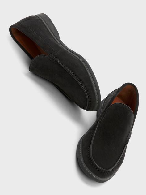 TENDANCE Loafers (genuine suede/genuine leather)