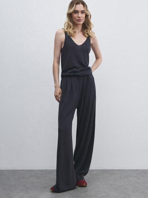 MAISON DAVID With trousers (natural wool)