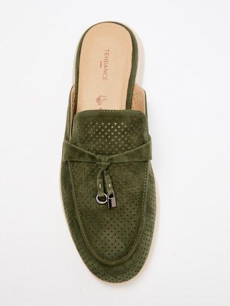 TENDANCE Mules (natural suede)
