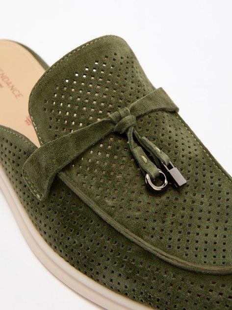 TENDANCE Mules (natural suede)