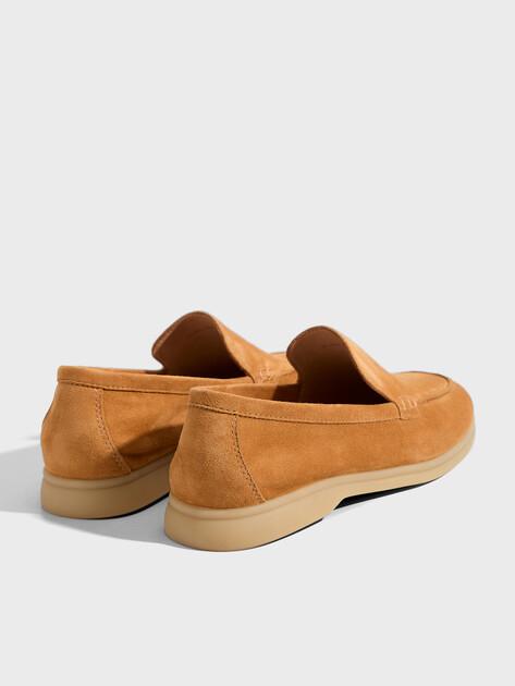 TENDANCE Loafers (natural suede/natural rubber sole)