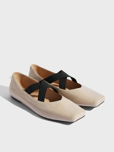 TENDANCE Mary Jane ballet flats (genuine leather)