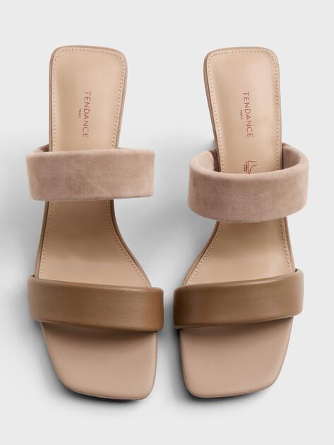 TENDANCE Mules (genuine leather/genuine suede)