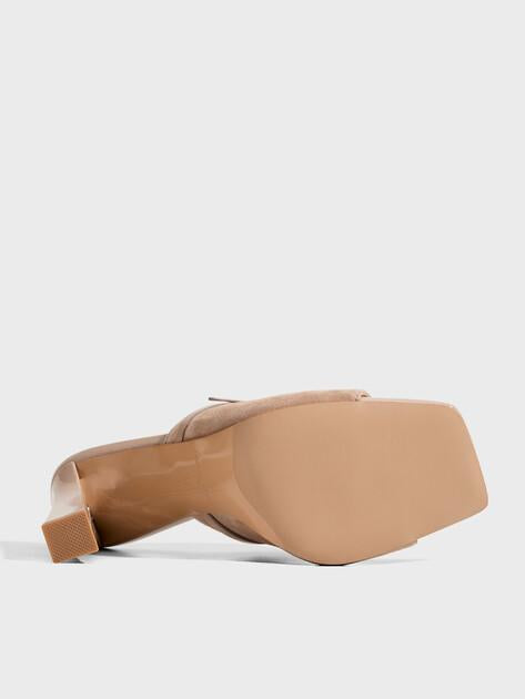 MAISON DAVID Mules (genuine suede/genuine leather)