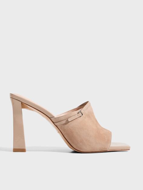 MAISON DAVID Mules (genuine suede/genuine leather)
