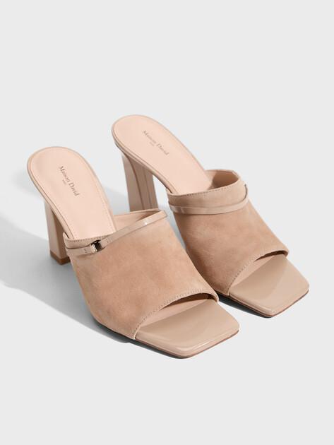 MAISON DAVID Mules (genuine suede/genuine leather)