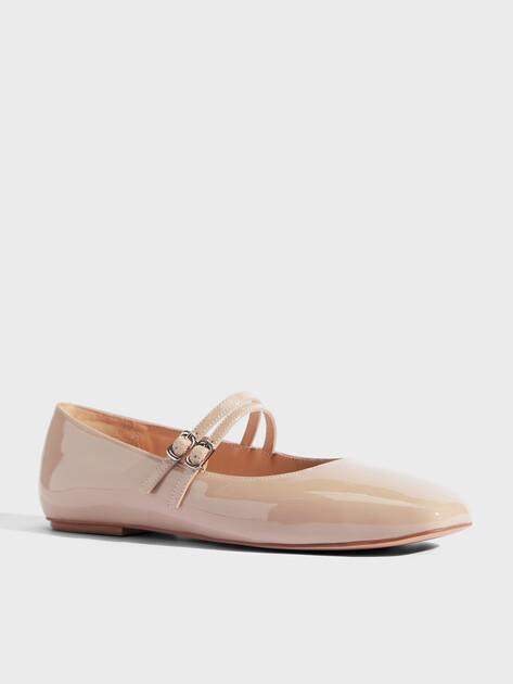 TENDANCE Mary Jane ballet flats (genuine leather)