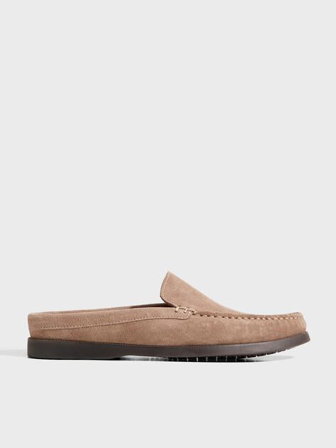TENDANCE Slippers (natural suede)