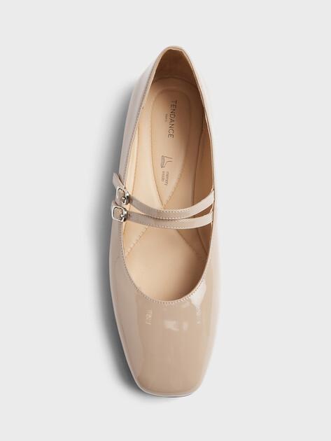 TENDANCE Mary Jane ballet flats (genuine leather)
