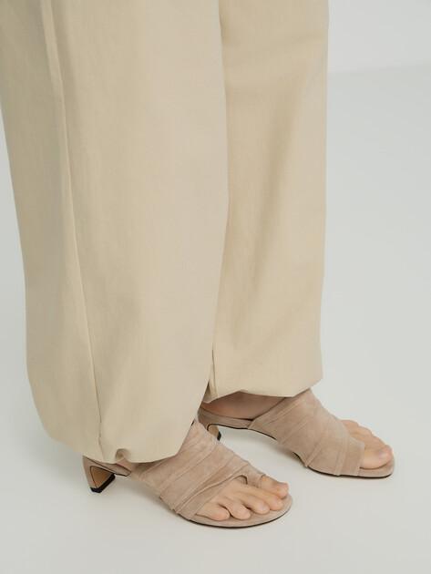 TENDANCE Flip-flops (natural suede)
