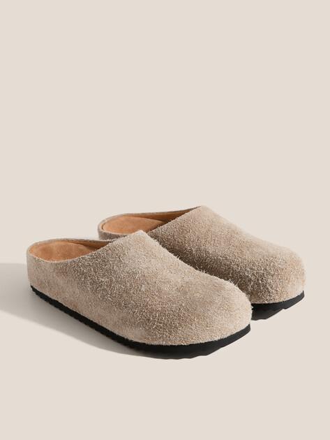 TENDANCE Slippers (natural suede)