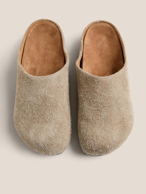 TENDANCE Slippers (natural suede)