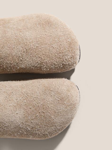 TENDANCE Slippers (natural suede)