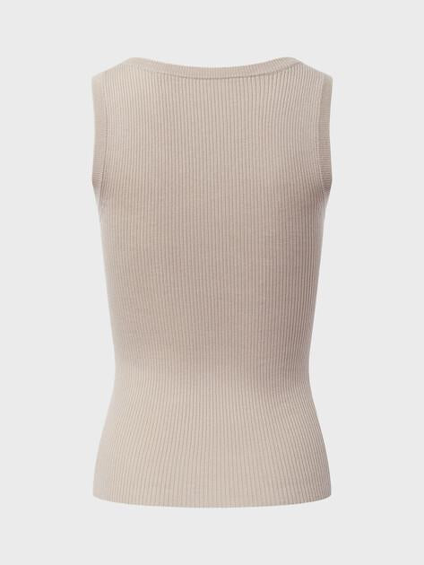 MAISON DAVID Knitted top (Tencel/natural wool/silk)