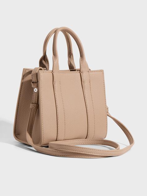 KARL LAGERFELD k/rsg mn square tote peb emb (faux leather)