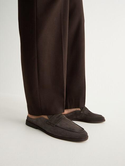 TENDANCE Mules (natural suede)