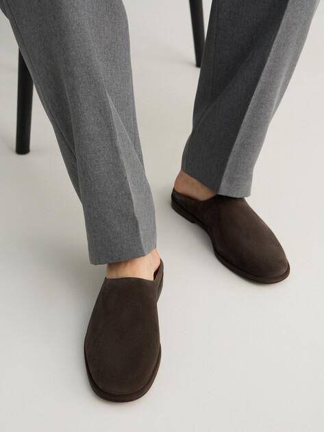 TENDANCE Slippers (natural suede)