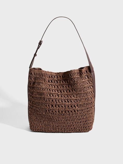 TENDANCE Bag (cotton/genuine leather)