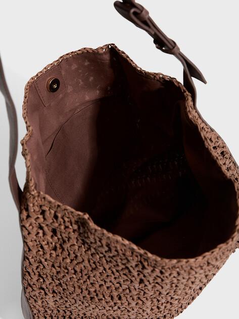 TENDANCE Bag (cotton/genuine leather)