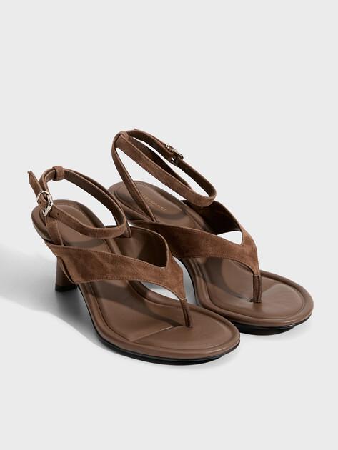 TENDANCE Sandals (natural suede)
