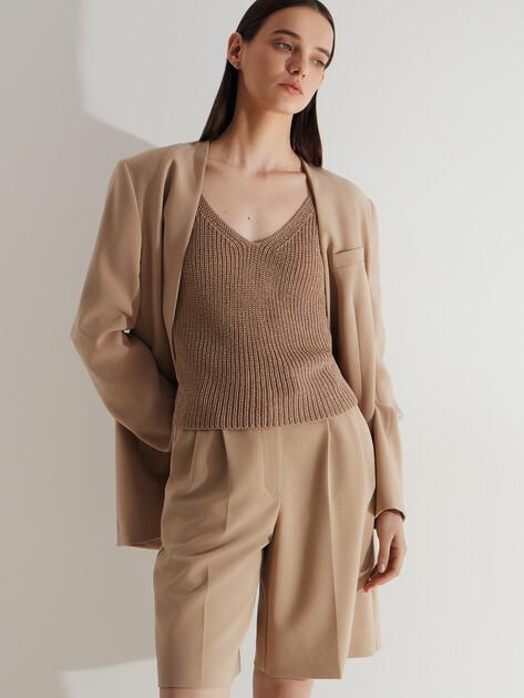 MAISON DAVID Top (acrylic/nylon)