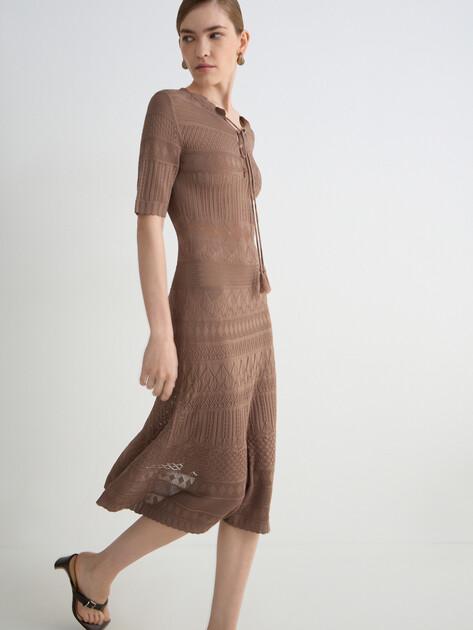MAISON DAVID Dress (viscose/nylon)