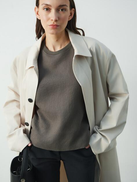 MAISON DAVID T-shirt (linen)
