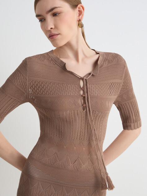 MAISON DAVID Dress (viscose/nylon)