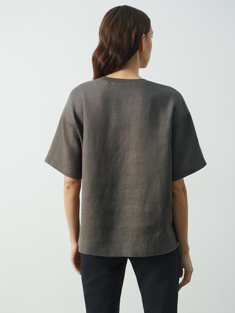 MAISON DAVID T-shirt (linen)