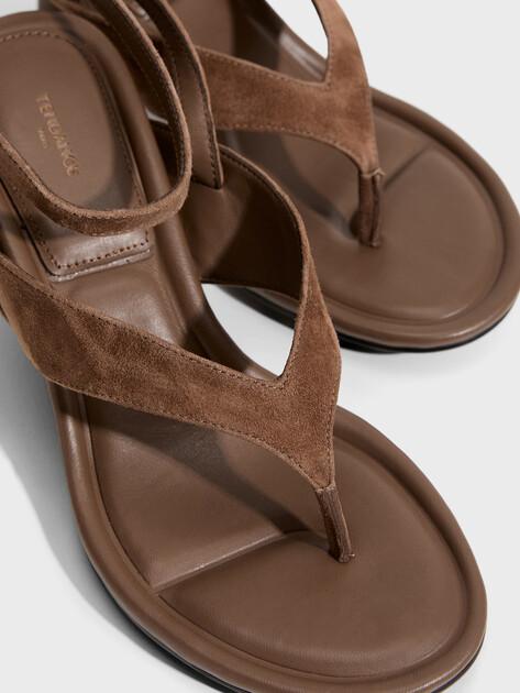 TENDANCE Sandals (natural suede)