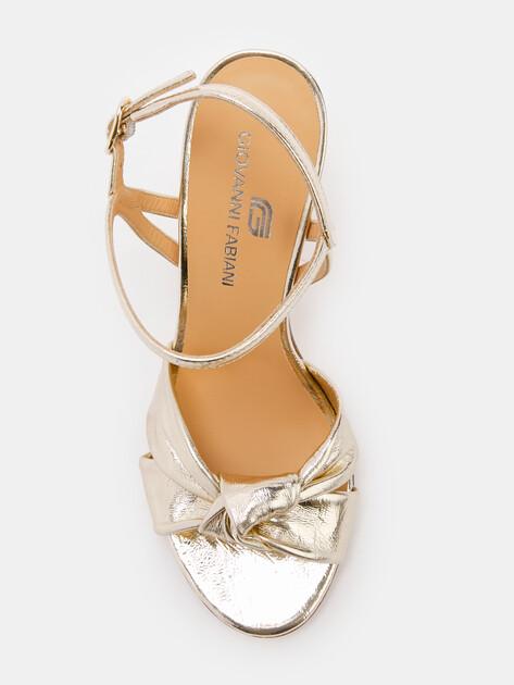 GIOVANNI FABIANI Sandals (upper and sole made of genuine leather)