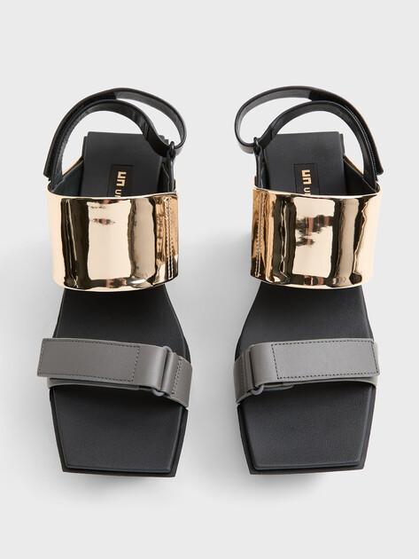 UNITED NUDE Brutt Sandals (rubber/genuine leather)