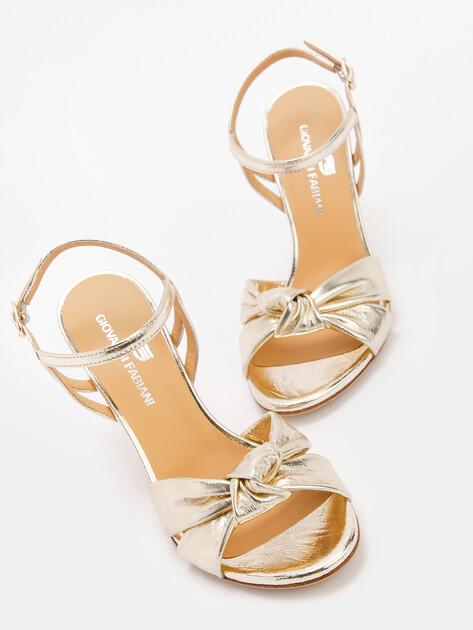 GIOVANNI FABIANI Sandals (upper and sole made of genuine leather)